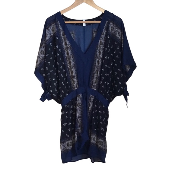 Free People Santana Cruz Sheer Overlay Mini Dress - Picture 5 of 10